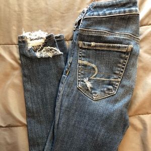 Distressed Jeans